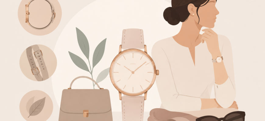 Как выбрать наручные часы для женщины: практичный подход к стилю, удобству и ежедневной носке