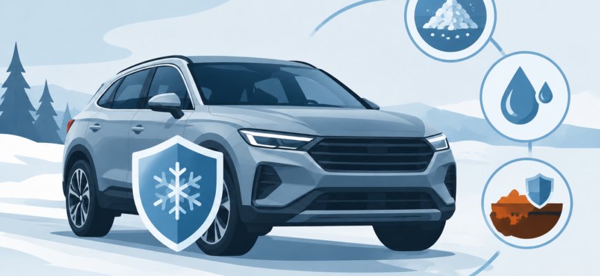 Как подготовить автомобиль к зиме: защита кузова от соли, влаги и коррозии